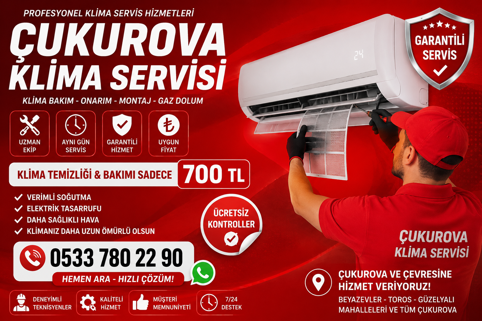 Çukurova Klima Servisi