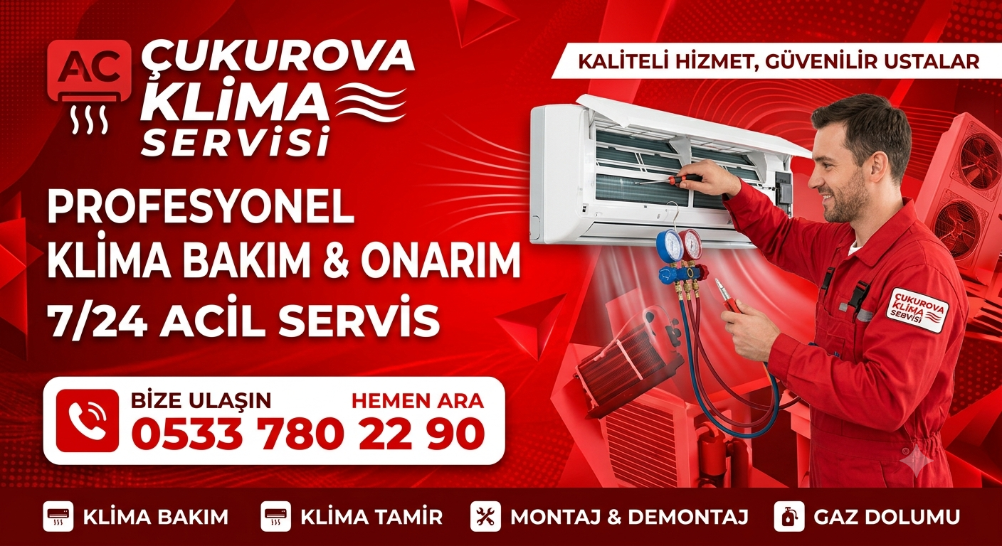 çukurova klima servis
